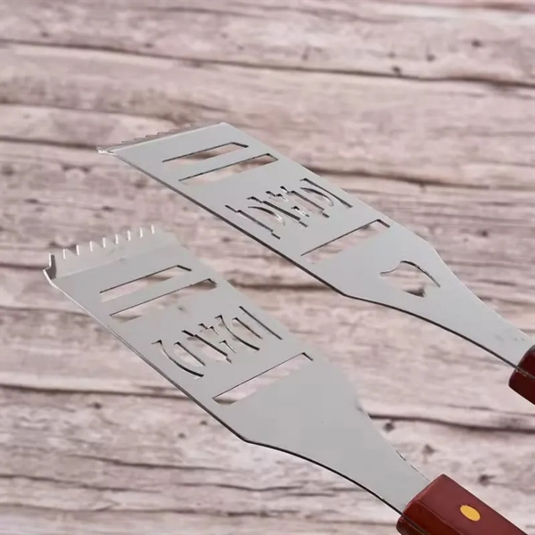 HUPSTL858 Stainless Steel-BBQ Barbecue Tongs