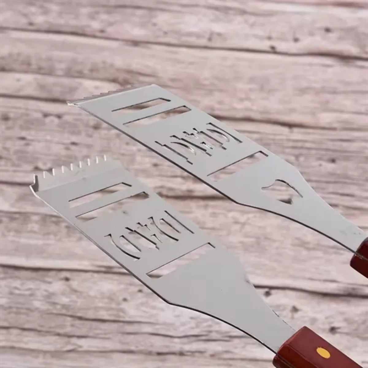 HUPSTL858 Stainless Steel-BBQ Barbecue Tongs