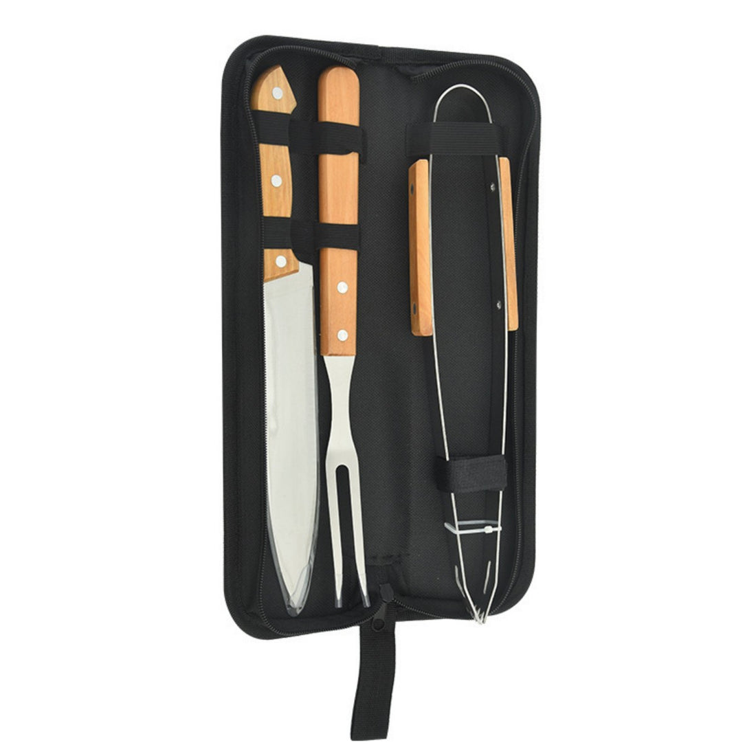HUPSTL861 BBQ Stainless Steel Tools Set 4pcs