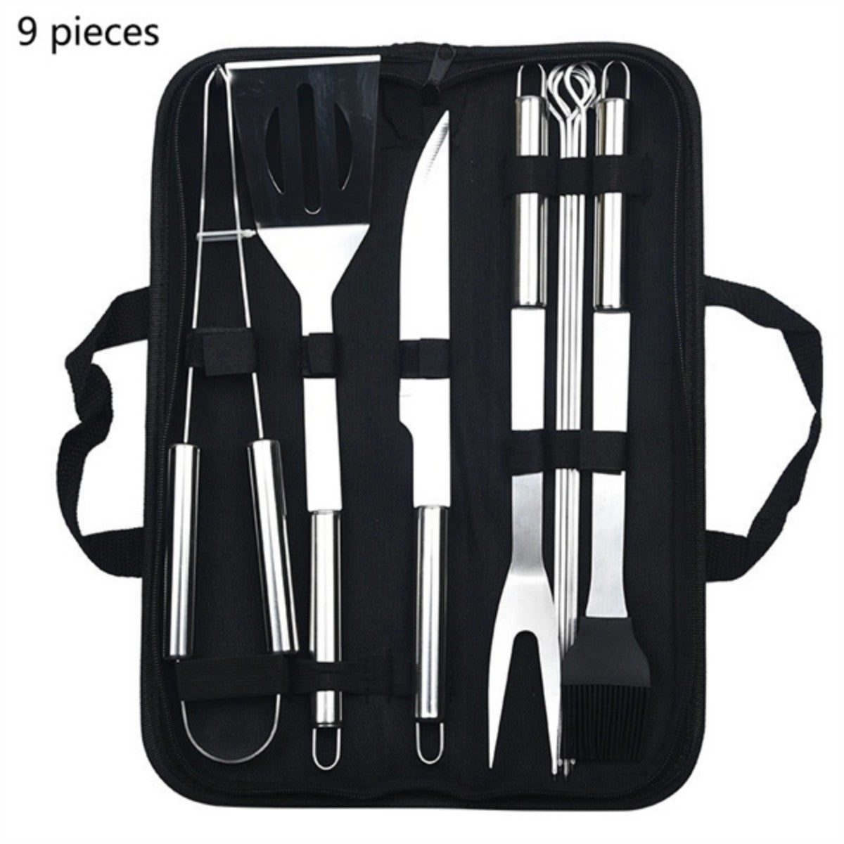 HUPSTL873 BBQ Grill Accessories Set with Portable Bag