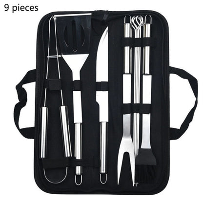 HUPSTL873 BBQ Grill Accessories Set with Portable Bag