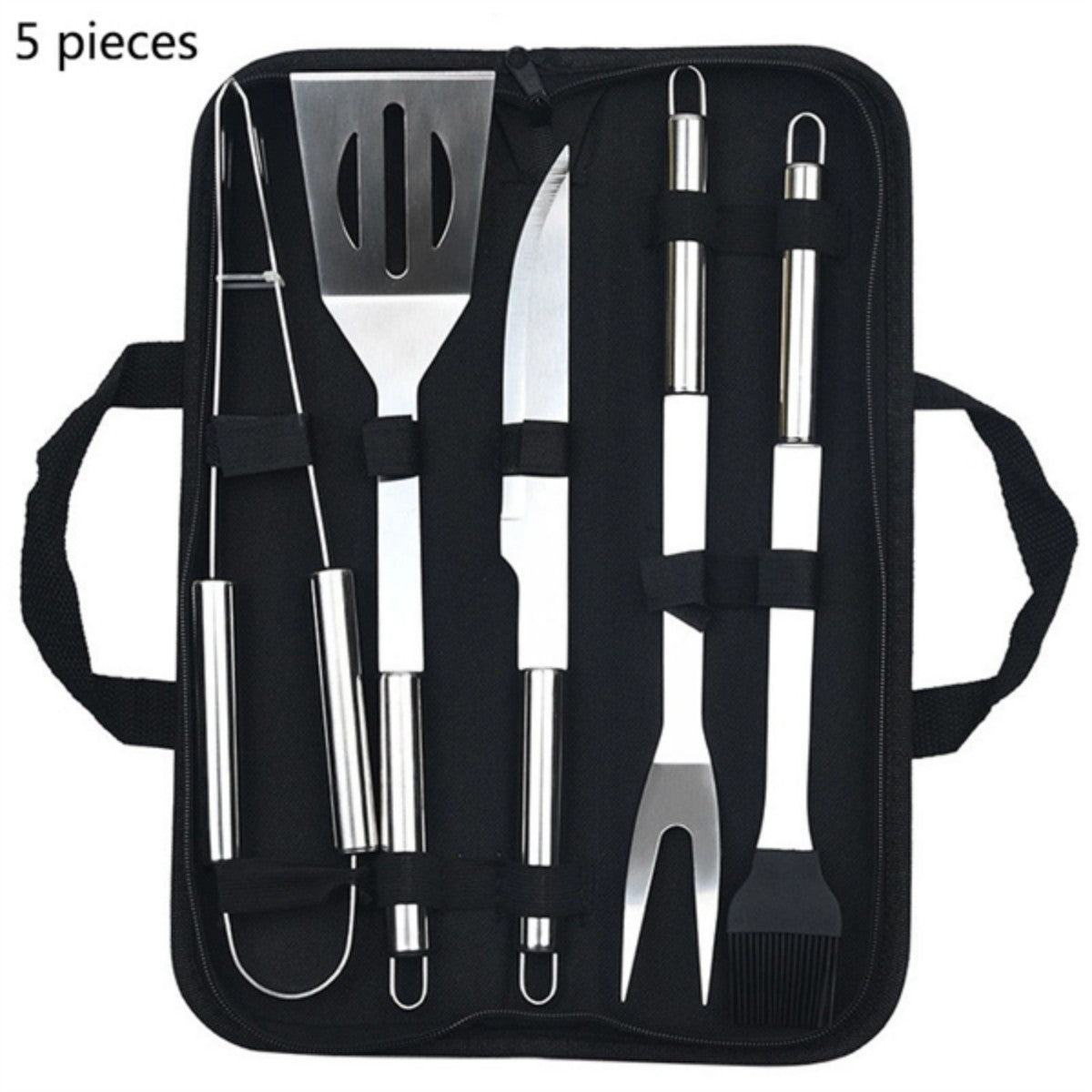 HUPSTL873 BBQ Grill Accessories Set with Portable Bag