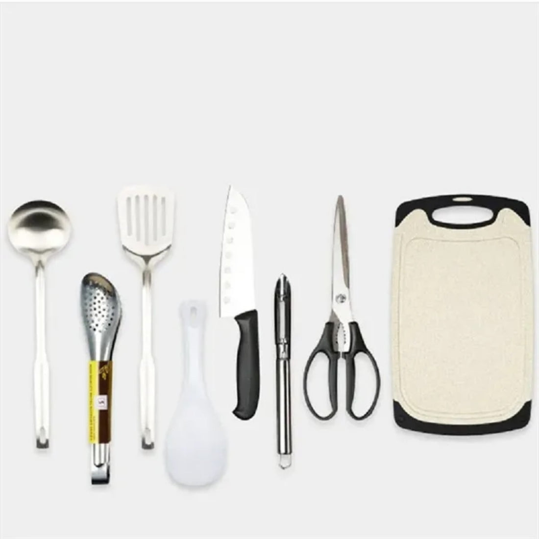 HUPSTL876 Outdoor Stainless Steel Cookware Set 14 1/8" x 8 7/8 " x 2"