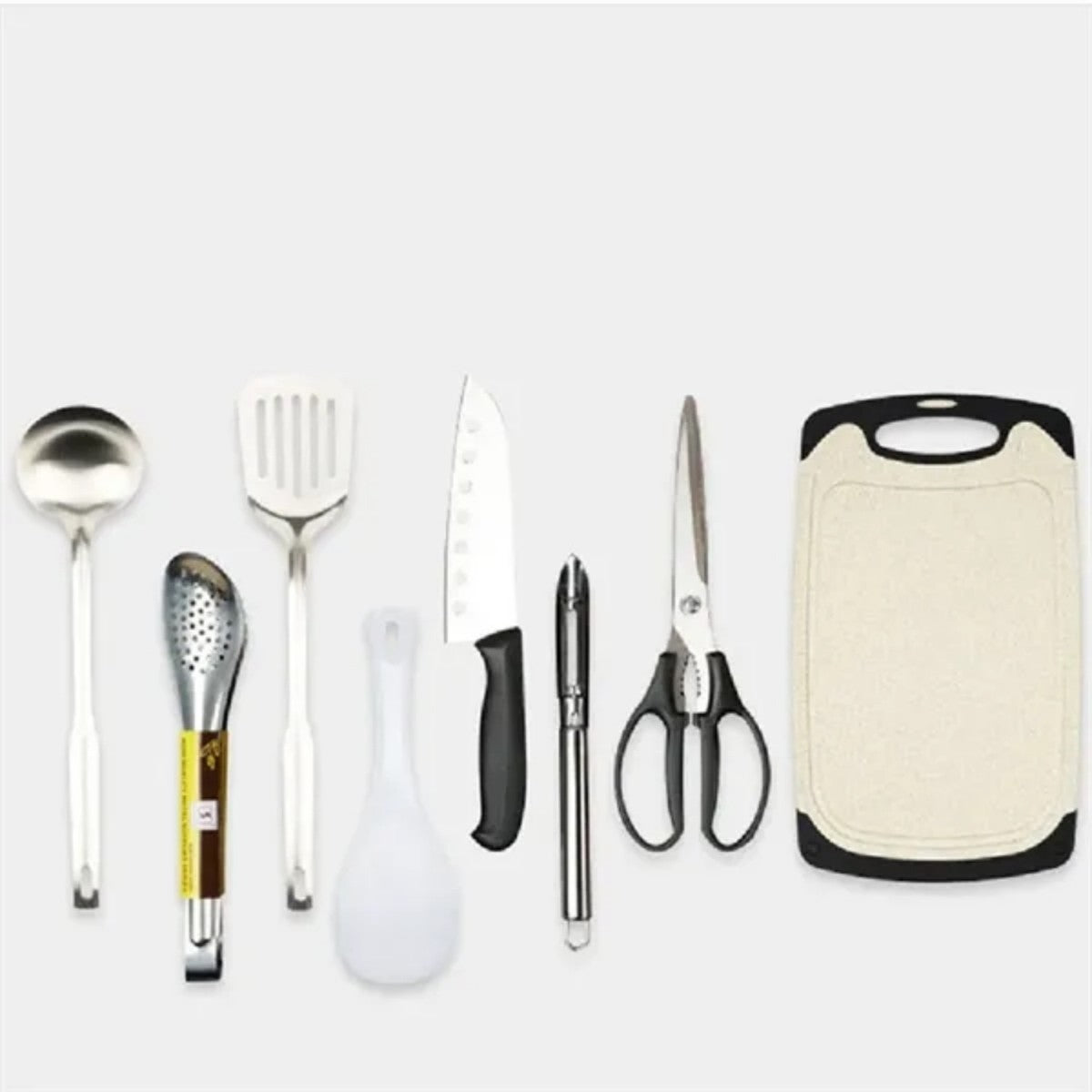 HUPSTL876 Outdoor Stainless Steel Cookware Set 14 1/8&quot; x 8 7/8 &quot; x 2&quot;