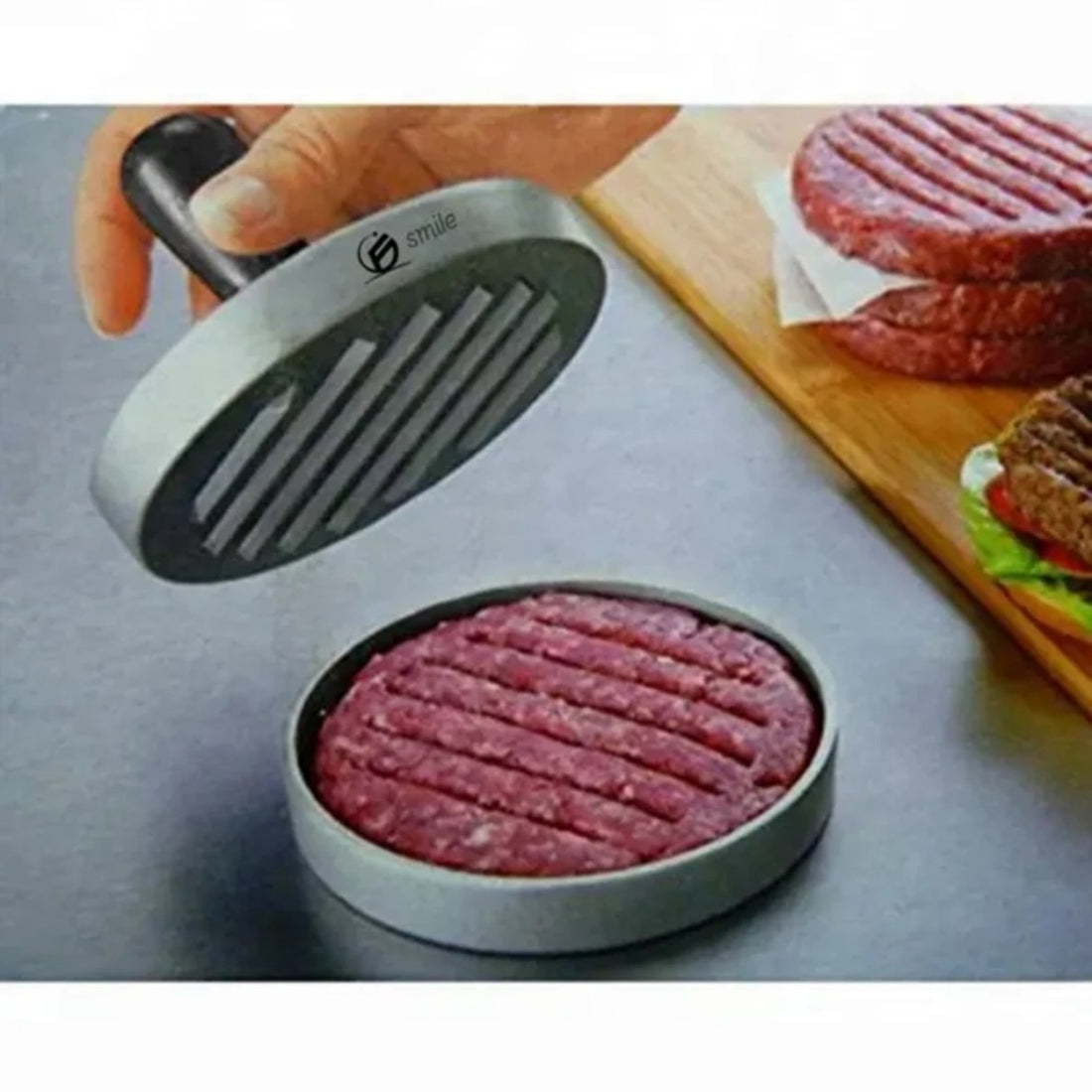 HUPSTL878 Hamburger Pressure Meat Grill Beef Burger