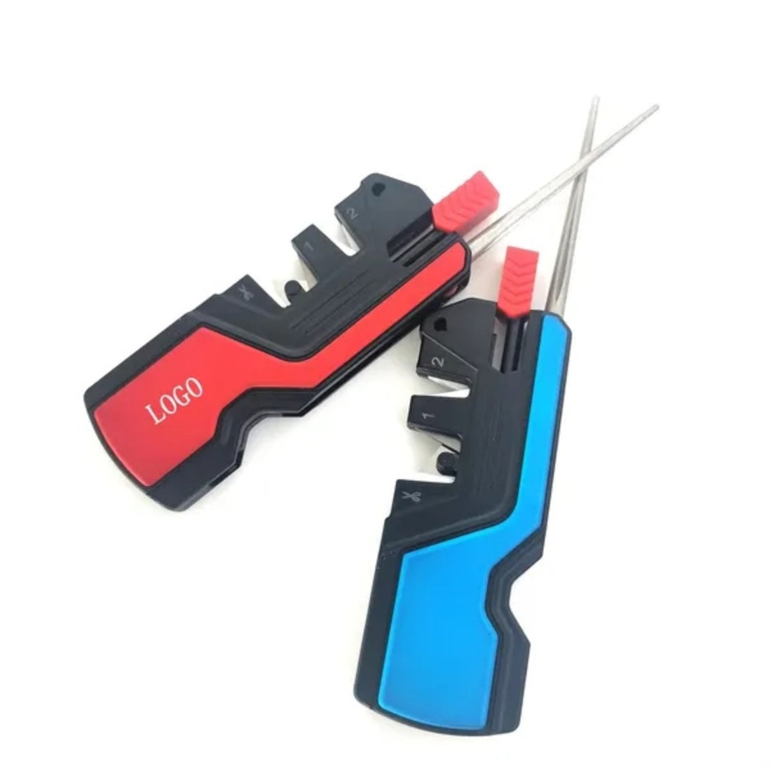 HUPSTL879 Outdoor Pocket Knife Sharpener Survival Tool