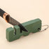 Outdoor Camping Portable Pocket Sharpener Knives Accessories - green