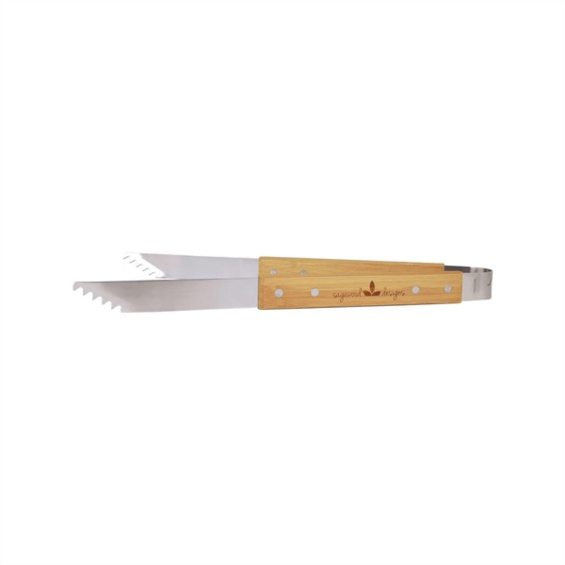 HUPSTL885 Bamboo BBQ Tongs