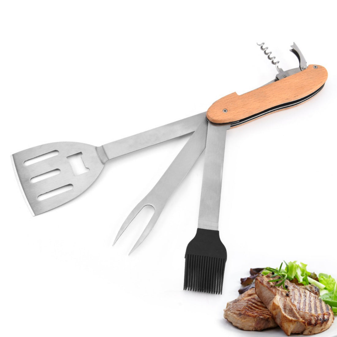 HUPSTL913 5-in-1 BBQ Tool