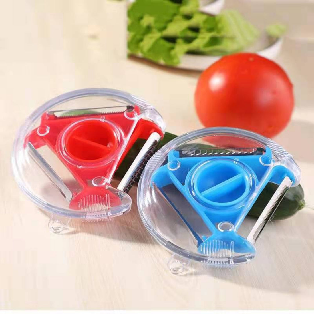 HUPSTL922 3 in 1 Peeler for Fruit and Vegetables