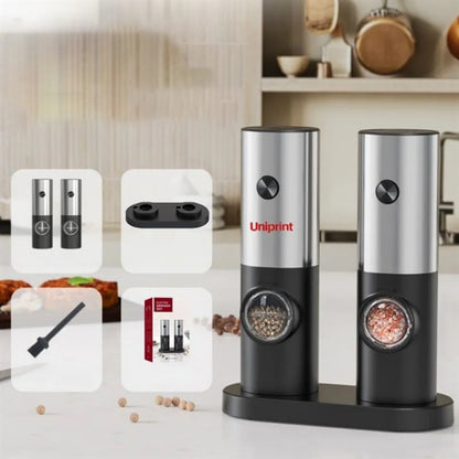 HUPSTL940 Salt and Pepper Grinders Rechargeable
