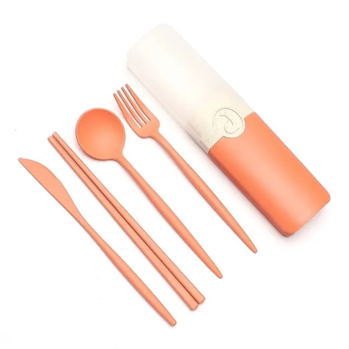 HUPSTL973 Portable Wheat Straw Cutlery Set