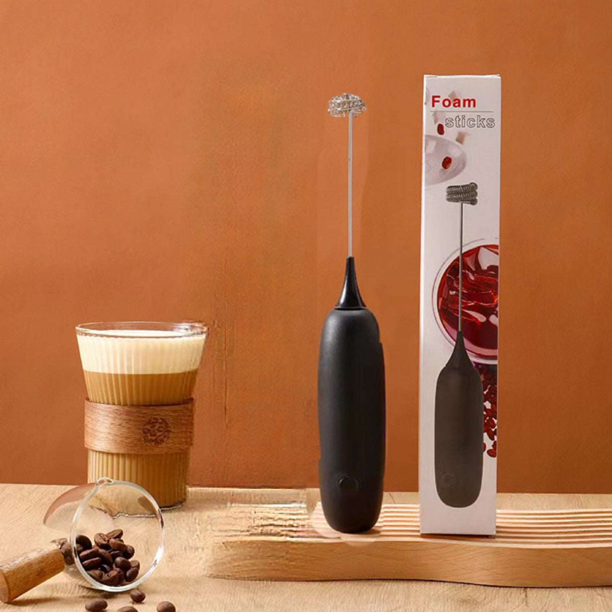 HUPSTL974 Mini Electric Handheld Milk Frother