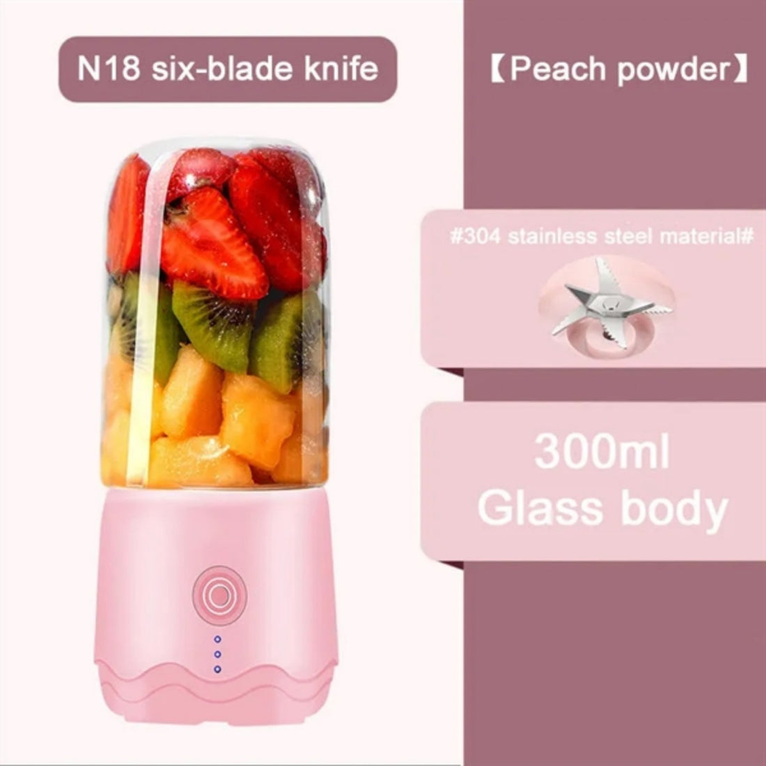 HUPSTL980 Wireless Portable Juicer