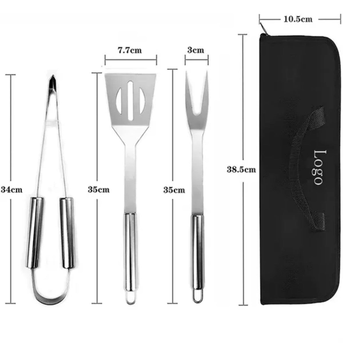 HUPSTL986 BBQ Grill Tool Kit