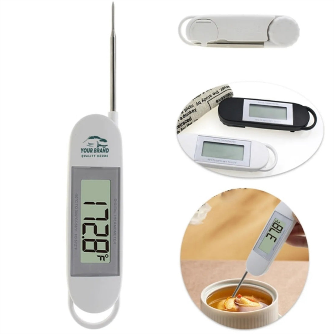 HUPSTL995 Kitchen Food Instant Read Probe Digital Cooking Thermometer