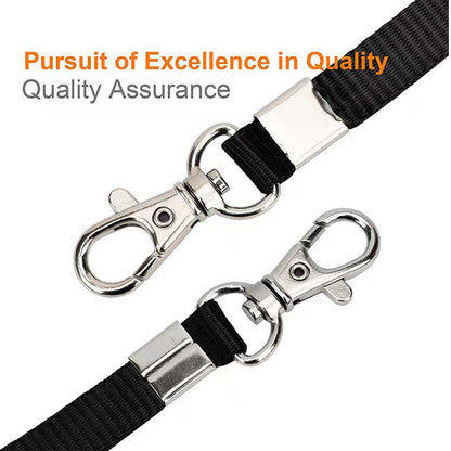 SUPSAS111 Black Neck Lanyard
