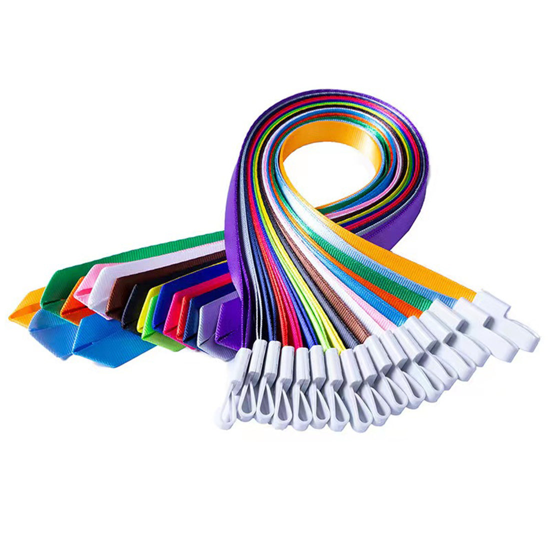 SUPSAS112 Durable Flat Nylon Neck Lanyards