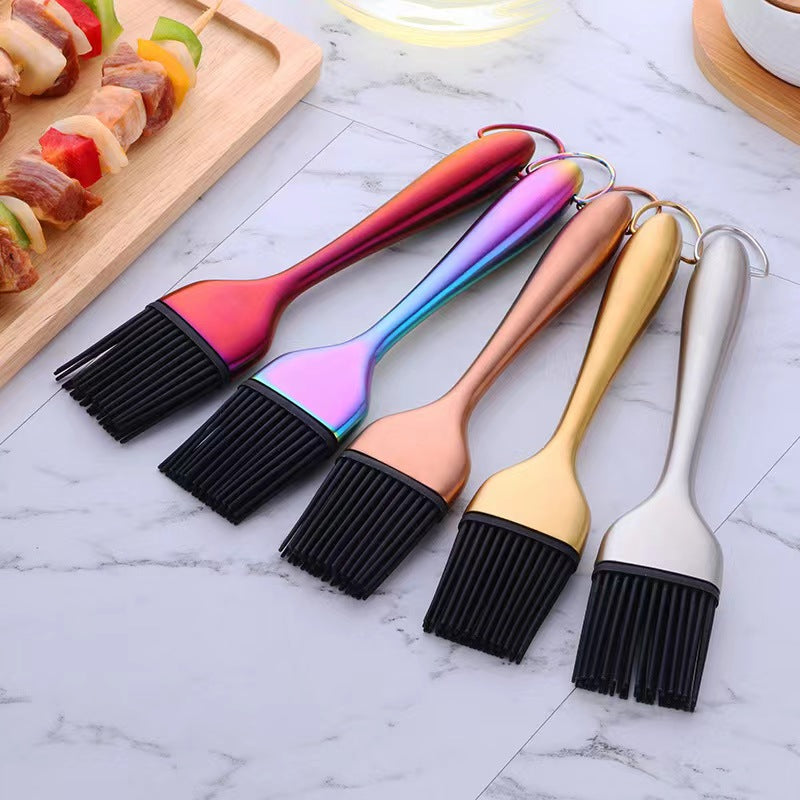 SUPSAS119 Titan-Regenbogen-Silikon-Backpinsel
