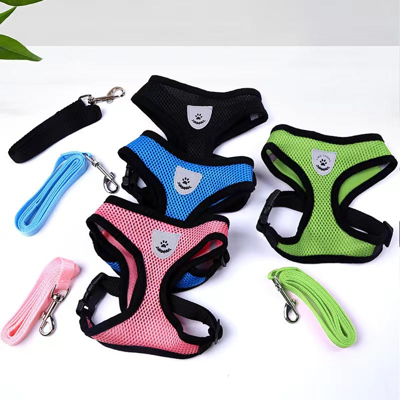 SUPSAS127 Dog Harness with Leash Set