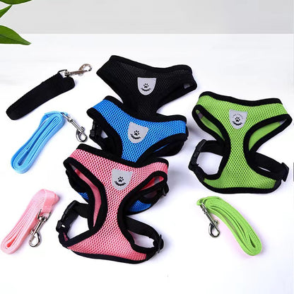 SUPSAS127 Dog Harness with Leash Set