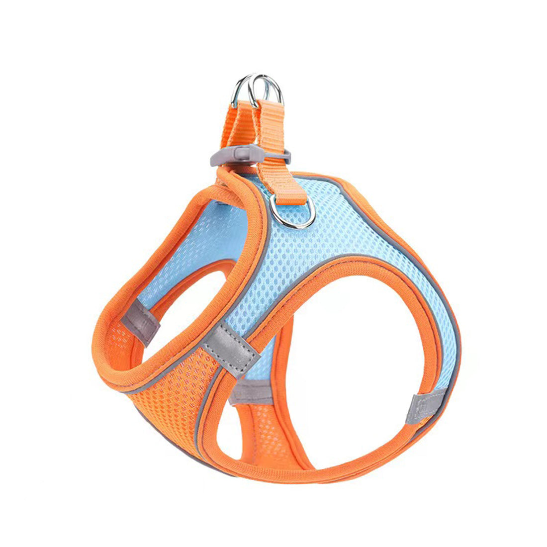 SUPSAS128 Adjustable Reflective Pet Harness with Leash