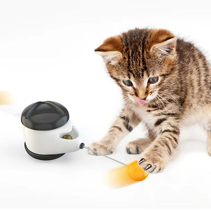 SUPSAS139 Interactive Cat Tumbler Toys with Feather