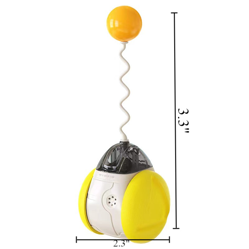 SUPSAS139 Interactive Cat Tumbler Toys with Feather
