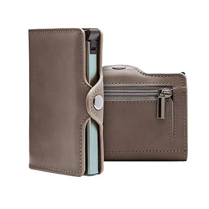 SUPSAS150 Leather Automatic Pop Up Wallet