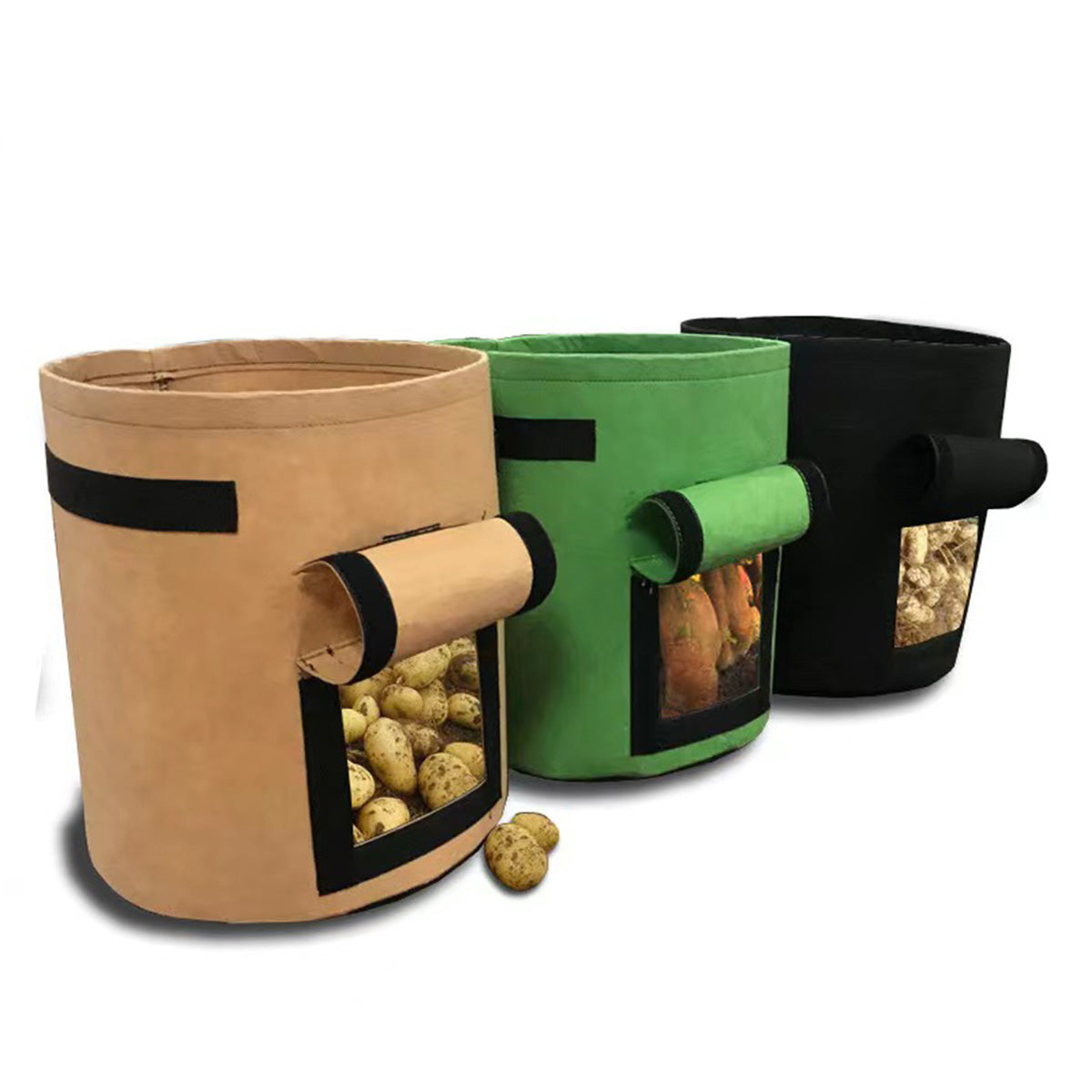 SUPSAS154 Potato Grow Bag with Windows