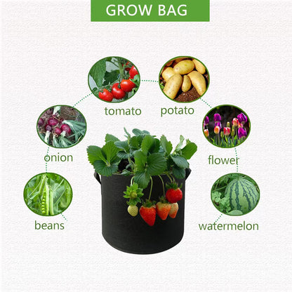 SUPSAS155 7 Gallon Gallon Plant Grow Bags