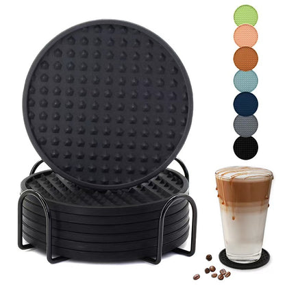 SUPSAS157 Silicone Drink Coasters