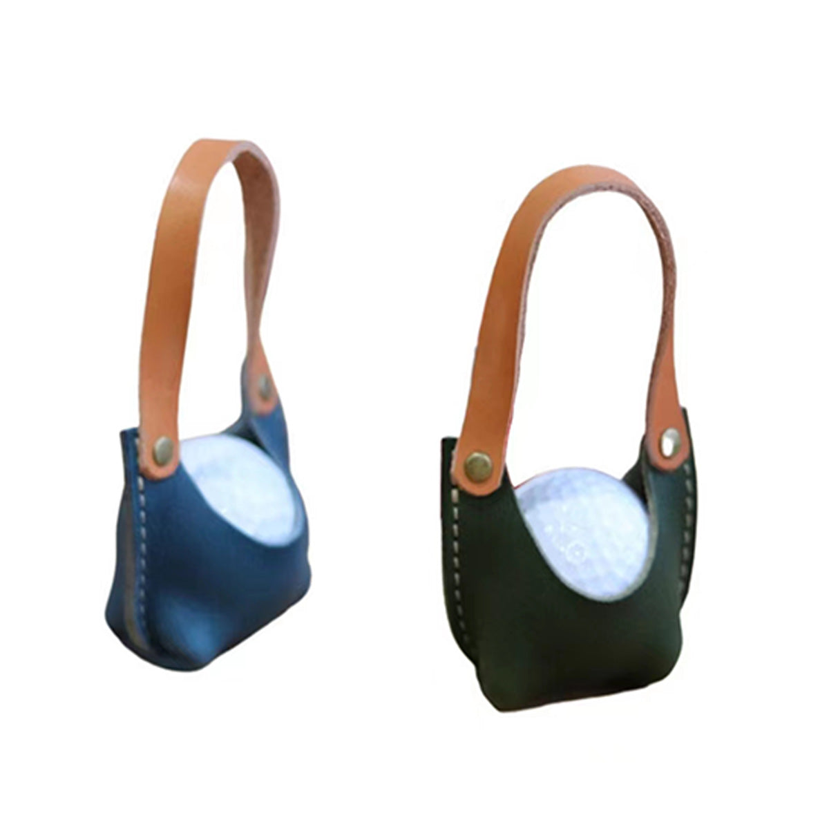 SUPSAS166 Golfballtasche aus Leder