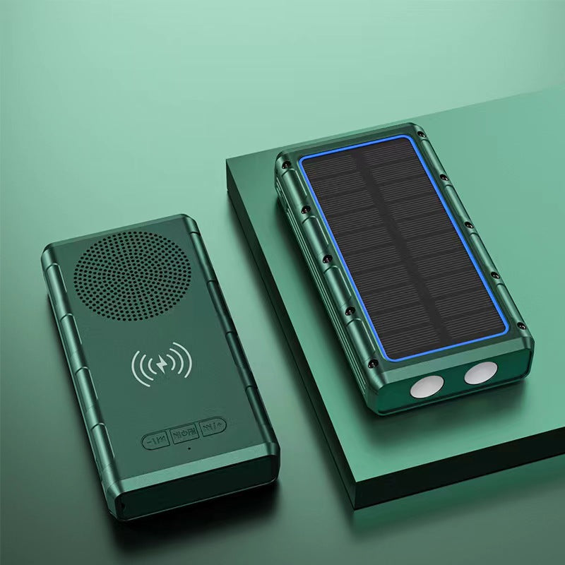 SUPSAS24 Solar-Powerbank mit Bluetooth-Lautsprecher