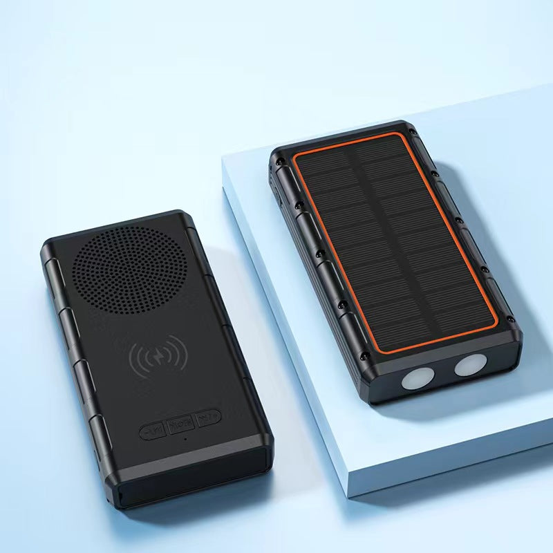 SUPSAS24 Solar-Powerbank mit Bluetooth-Lautsprecher