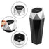 Diamond Design Mini Garbage Bin - Silver