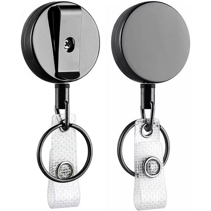 SUPSAS54 Heavy Duty Metal Retractable Badge Holders