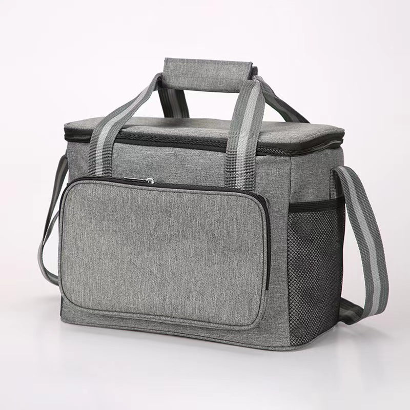 SUPSAS63 Large Reusable Insulated Cooler Lunch Bag