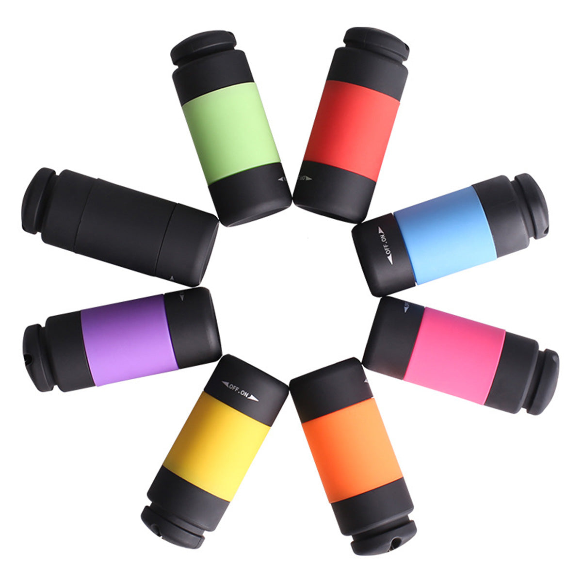 SUPSAS82 Mini-Schlüsselanhänger-Taschenlampe