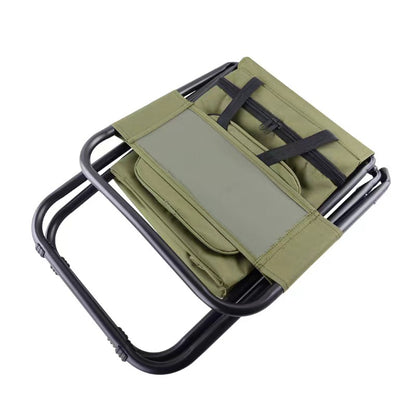 SUPSAS87 Folding Chair Seat with Cooler Bag