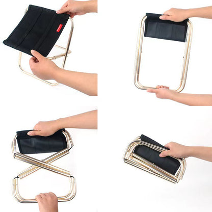 SUPSAS93 Folding Stool with Carry Bag
