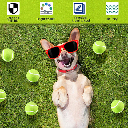 SUPSAW100 Tennis Balls Dog Throwing Toy