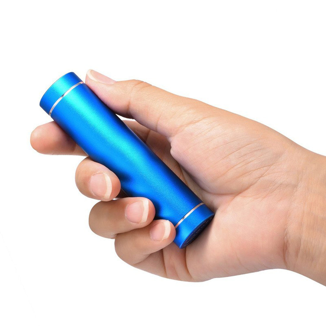 SUPSAW105 2600mAh Tragbares Zylinder-Powerbank-Ladegerät aus Metall