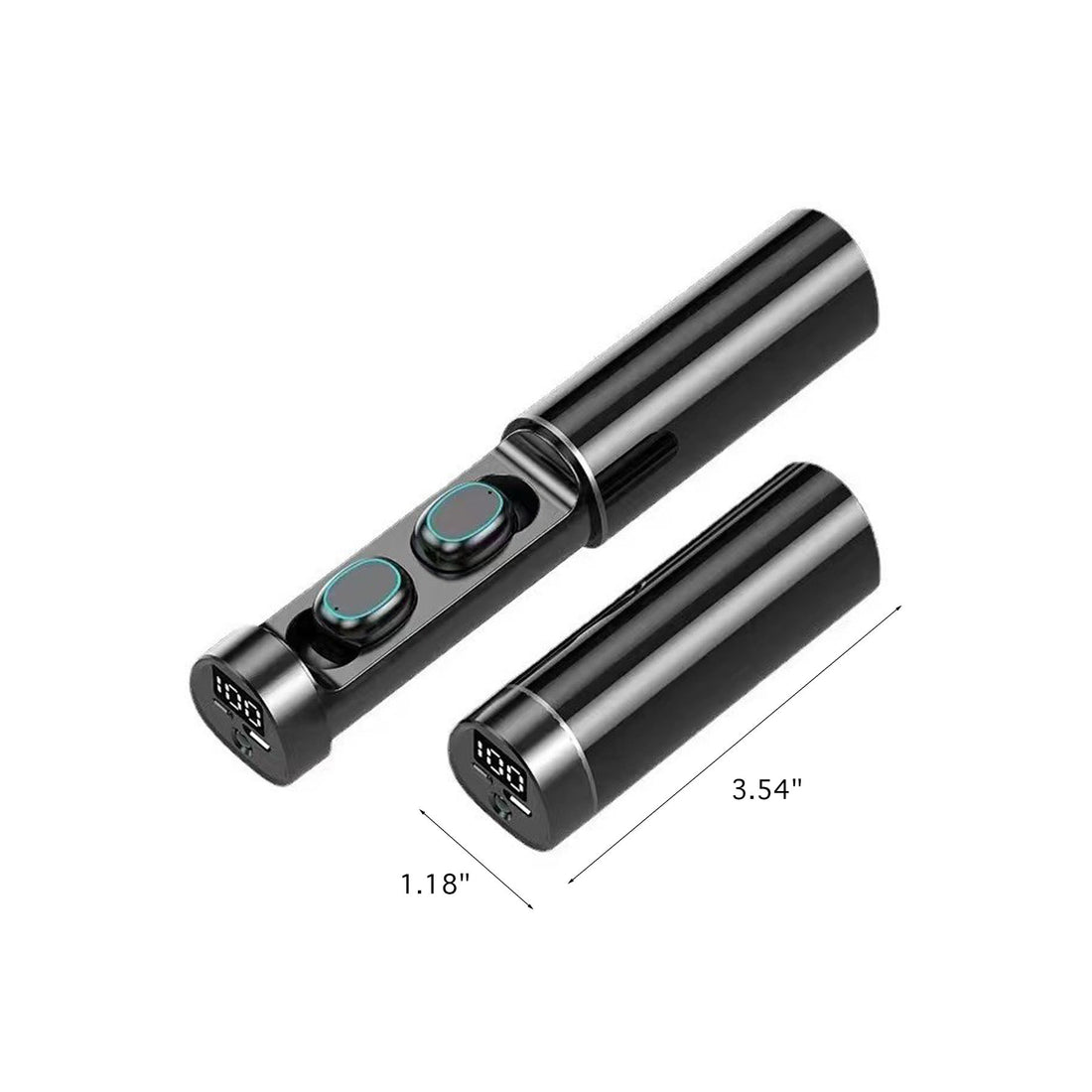 SUPSAW108 Kabellose Bluetooth-Ohrhörer mit Taschenlampe