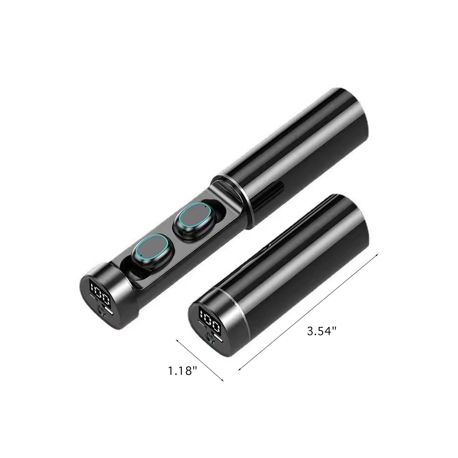 SUPSAW108 Kabellose Bluetooth-Ohrhörer mit Taschenlampe