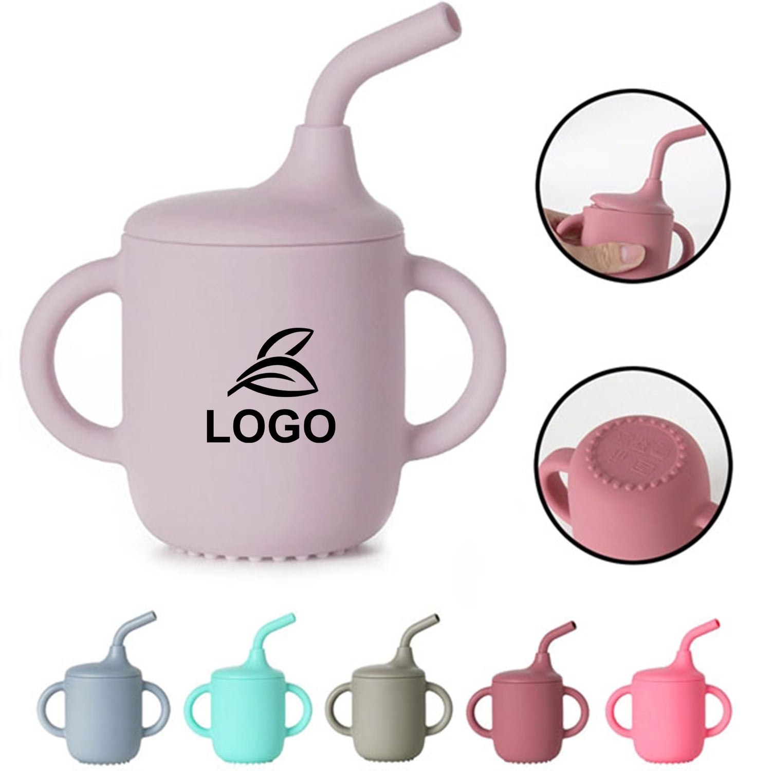 SUPSAW112 Baby Silicone Sippy Cup
