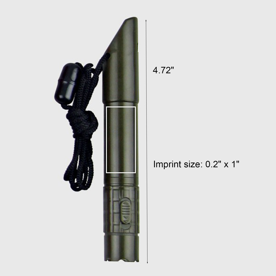 SUPSAW119 Leuchtkugelschreiber mit Pfeife