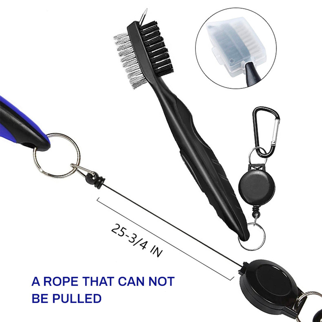 SUPSAW12 Golf Club Brush and Club Groove Cleaner