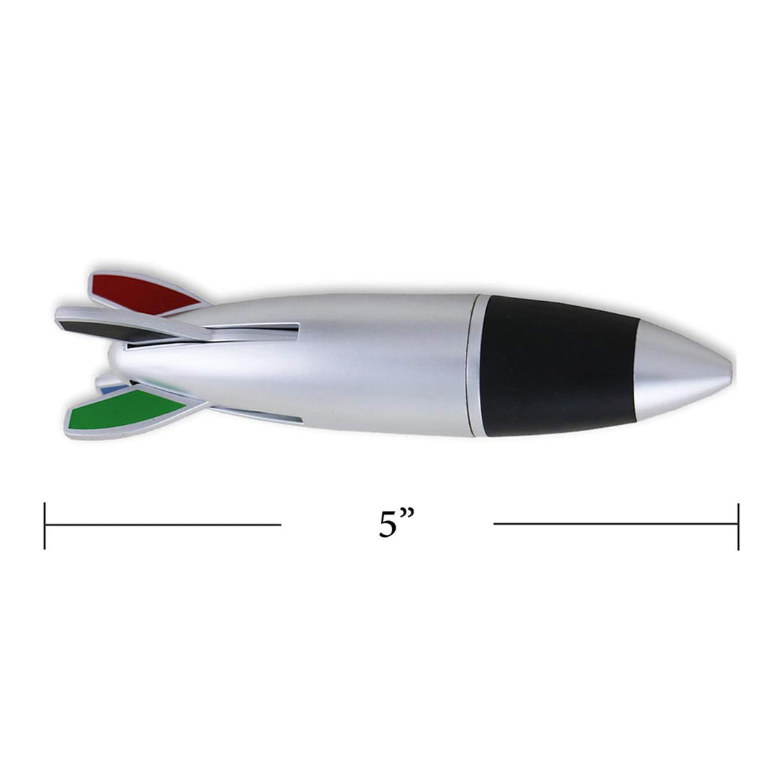 SUPSAW120 Kugelschreiber in Raketenform, 4 Farben