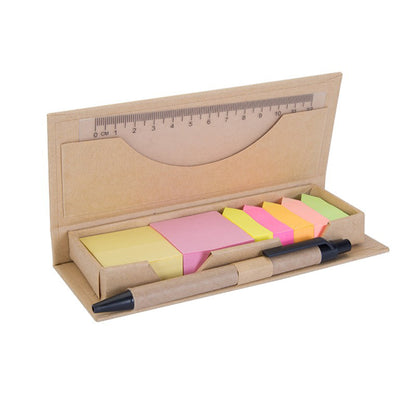 SUPSAW123 Farbige Haftnotiz mit Kraftverpackung